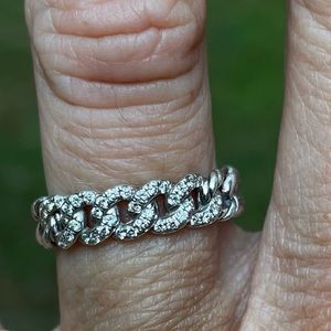 David Yurman, sterling and pave diamonds…classic look!